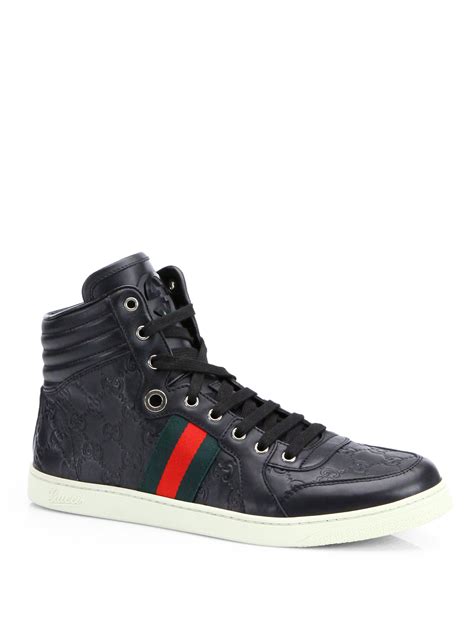 gucci barcelona sneakers black|men black Gucci sneakers price.